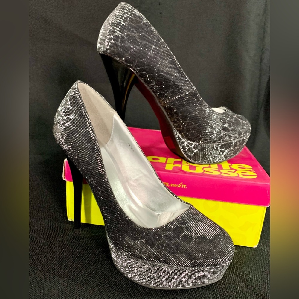 Charlotte Russe | Neutral-200 | Color: Metallic Leopard Pump | Size: 10